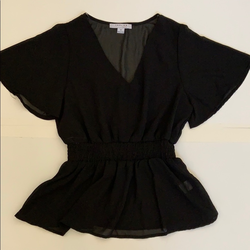 Peplum top